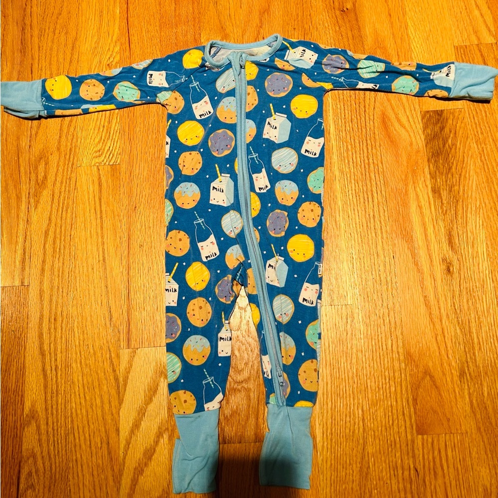 Little Sleepies Zippered Onesie, 3-6 months